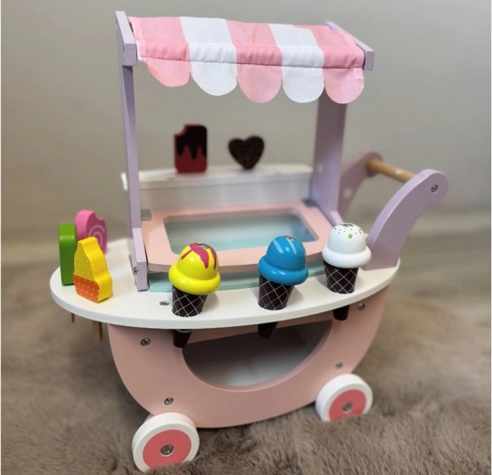 Mobiler Eiswagen