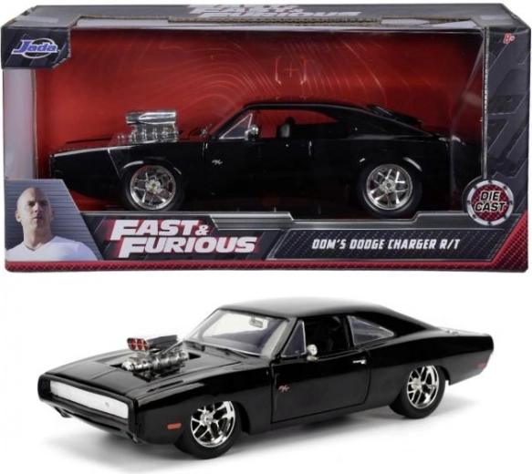 Fast & Furious 1970 Dodge Charger 1:24 Metallmodell Auto