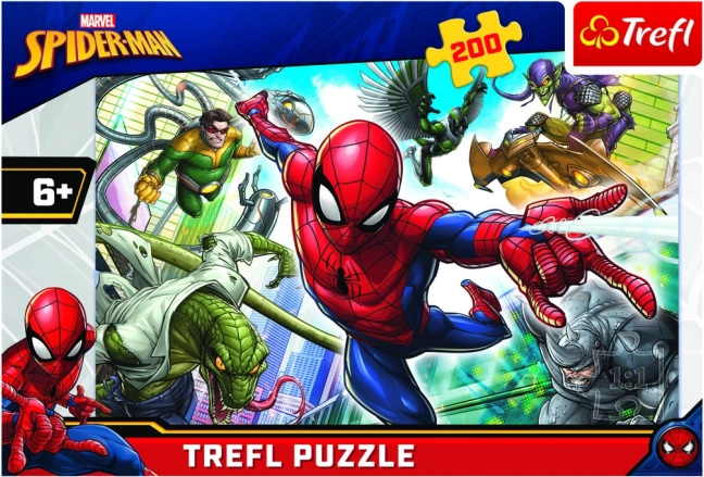 Puzzle Trefl 200 Teile Spider-Man geborener Held