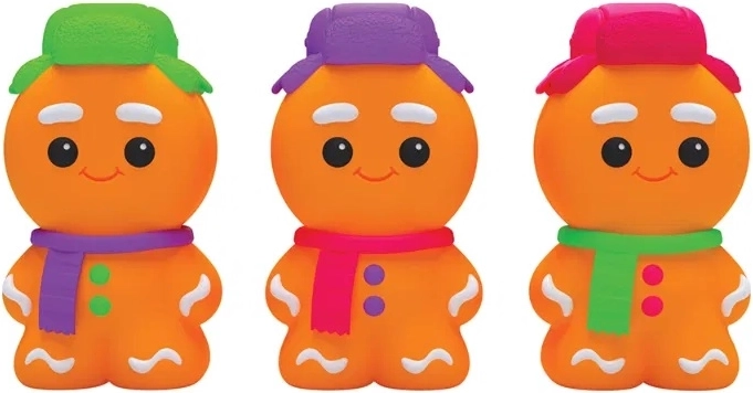 Leuchtender NeeDoh Lebkuchen-Quetschball für die Nacht