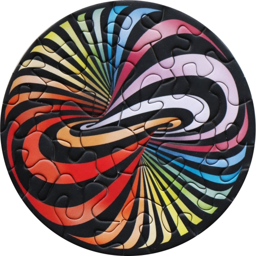 Curiosi rundes Puzzle Picoli Lolly 33 Teile