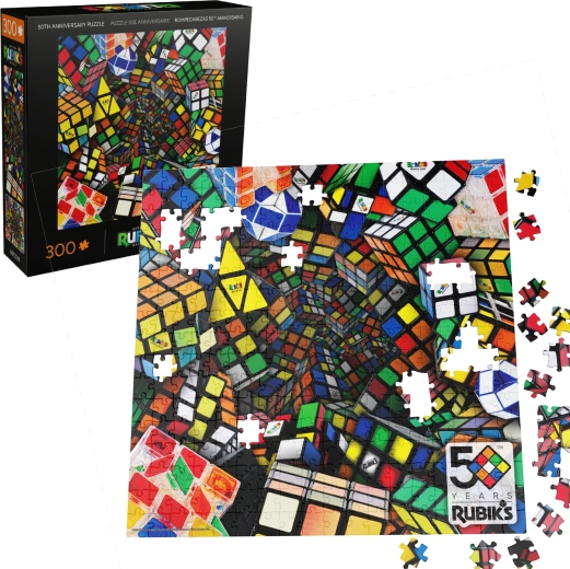 Puzzle Rubik’s Cube 50. Jubiläum – 300 Teile