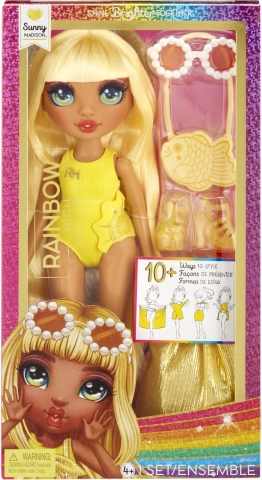 Rainbow High Modepuppe Swim Style Sunny Yellow