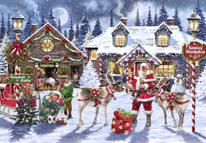 Puzzle Santas Werkstatt 1000 Teile