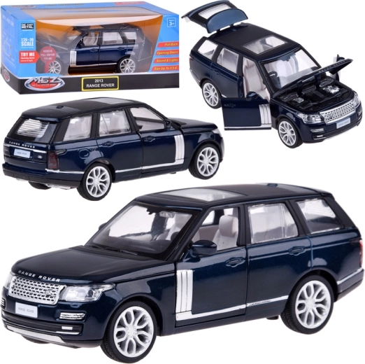 Metallmodell RANGE ROVER 2013 1:36 mit Licht und Sound