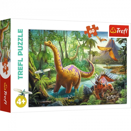 Puzzle Trefl Dinosaurier 60 Teile