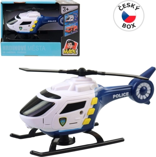Batteriebetriebener Hubschrauber mit Licht und Sound 16,5 cm