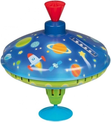 Kosmischer Kreisel mit LED-Lichtern