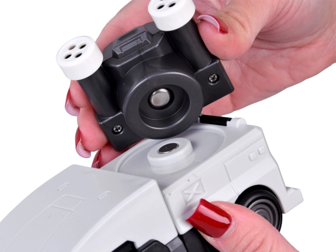 Blitzschnelle Verwandlung dank Magneten