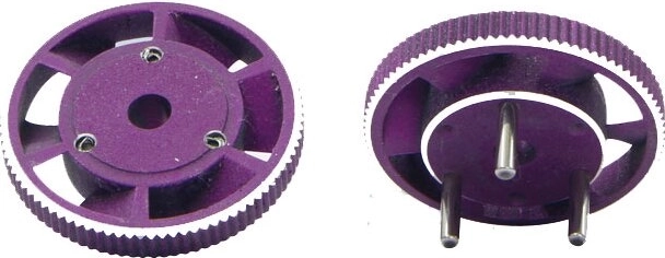 Schwungrad HighFlow Venti-Turbo 1:10 für Welle 5,1 mm