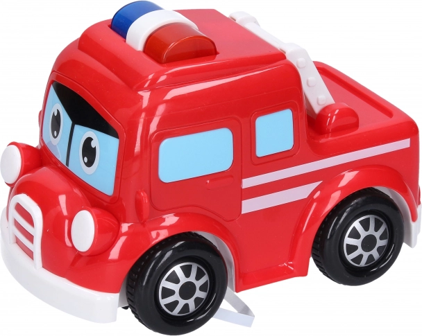 Feuerwehrauto mit Effekten 15 cm