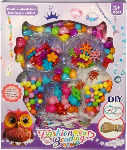 Bunte Perlen für die Herstellung von Armbändern