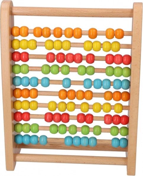 Buntes Holzabacus für Kinder