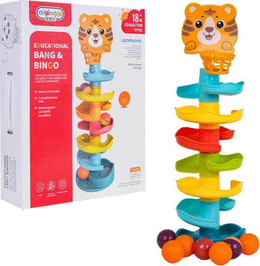 Kugelbahn Löwenbaby