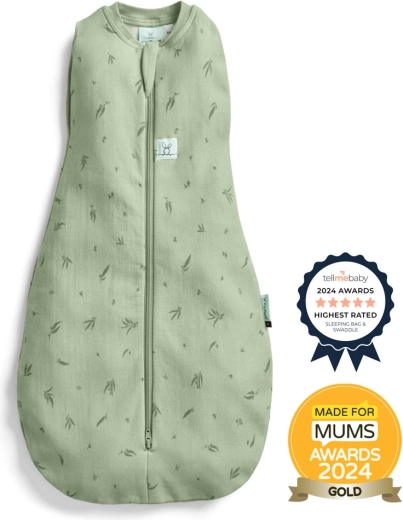 ErgoPouch Pucktuch und Schlafsack 2in1 Cocoon Willow 1 TOG (0–3 Monate)