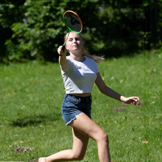 Talbot-Torro Badminton-Set Attacker Plus für 4 Spieler