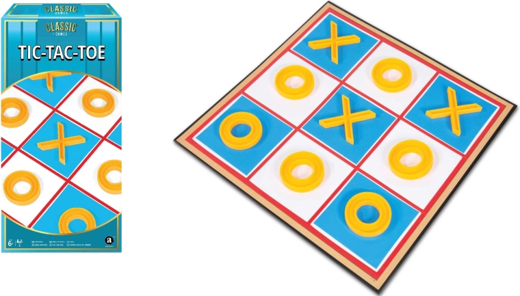 Tic-Tac-Toe – klassisches Brettspiel