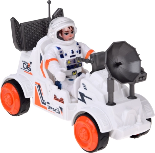 Fahrzeuge, Satellit und Astronauten