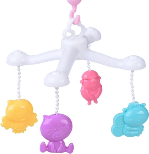 Bettchen mit Karussell für ruhiges Einschlafen