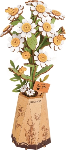 Holzpuzzle 3D Kamille ROWOOD