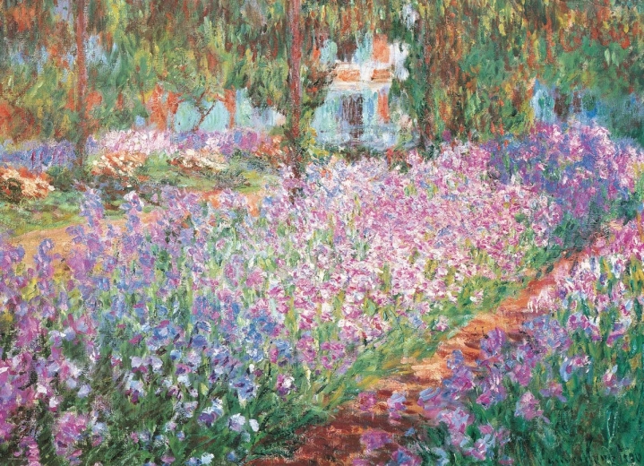 Puzzle EUROGRAPHICS Monets Garten 1000 Teile