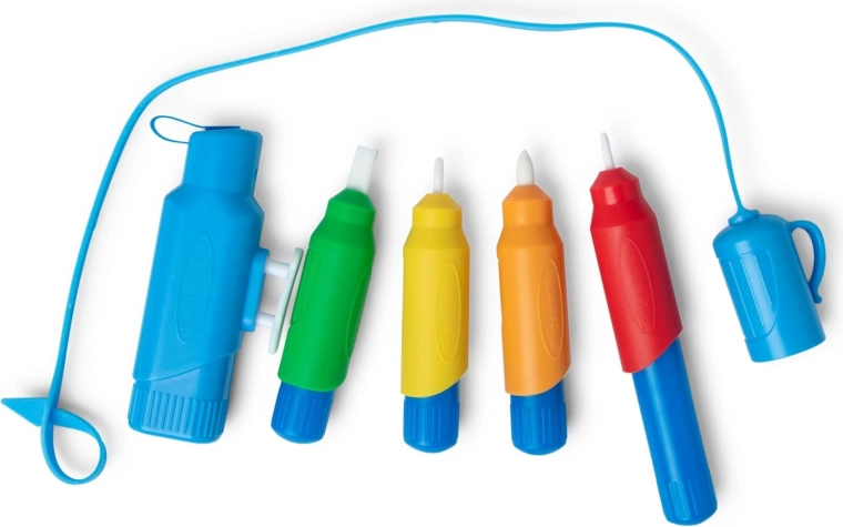 4 wiederverwendbare Wasserstifte mit unterschiedlichen Spitzen