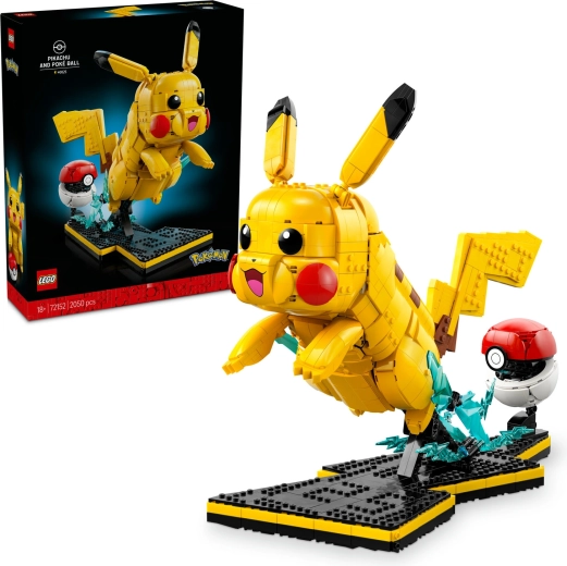 LEGO Pokémon Pikachu und Pokéball