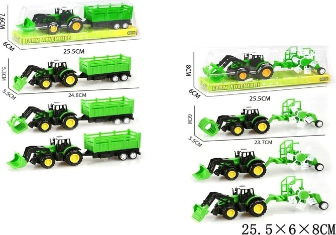 Kindertraktor mit Anhänger