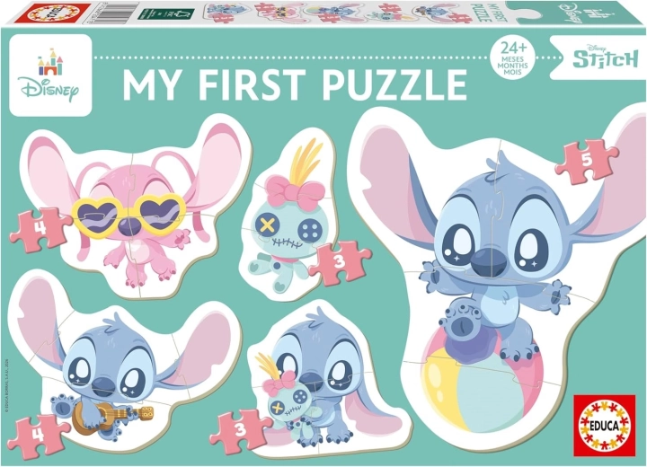 Educa Baby-Puzzle Stitch 5 in 1 (3–5 Teile)
