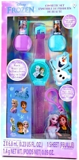 Kosmetikset mit Lippenstift und Nagellacken – Die Eiskönigin