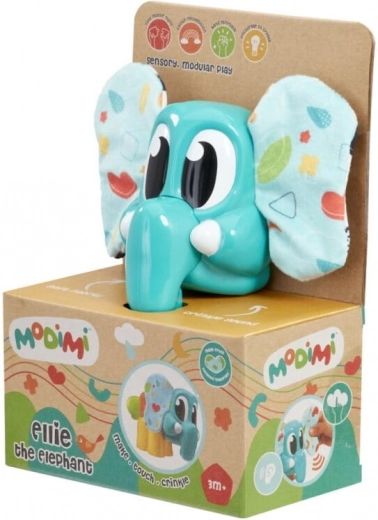 Modimi sensorisches spielzeug elefantenbaby ellie