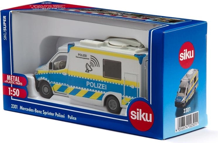 Polizeimodell Mercedes-Benz Sprinter Siku