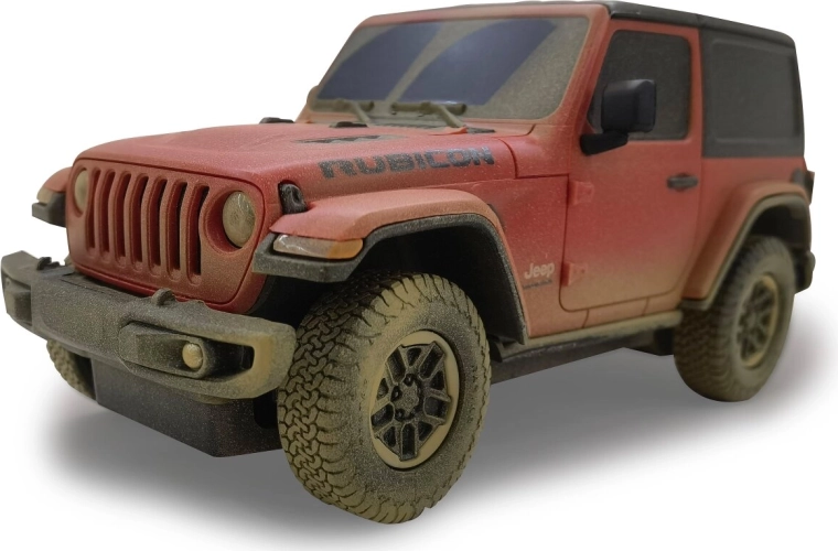 Realistisches Aussehen des Jeep Wrangler Rubicon