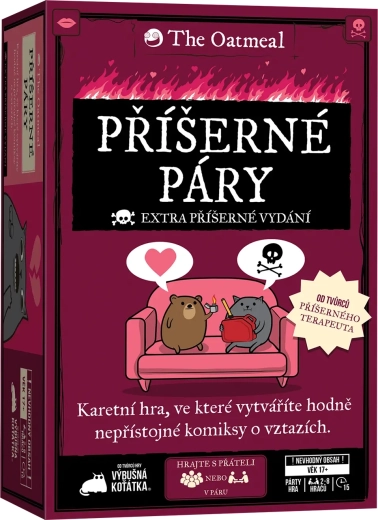 Blackfire Fiese Paare – Kartenspiel mit Comics von The Oatmeal