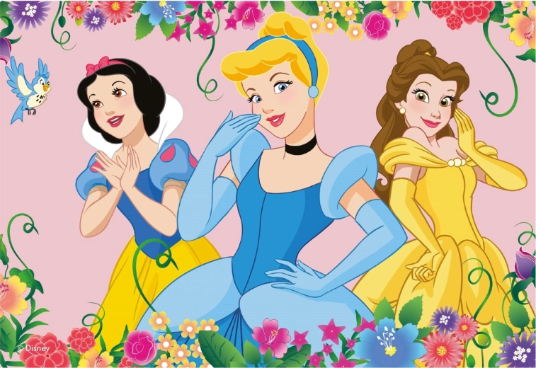 Puzzle Erblühte Disney Prinzessinnen