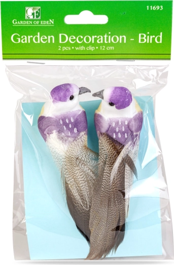Zwei Vögel in der Packung