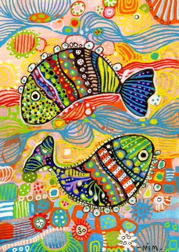 Enjoy Puzzle Tanzender Fisch 1000 Teile