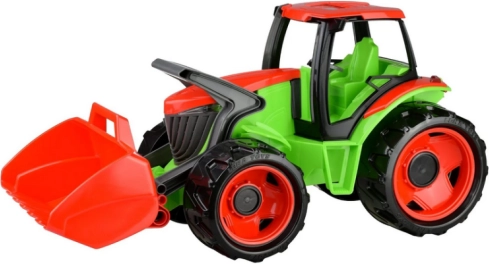 Baggertraktor blau-grau