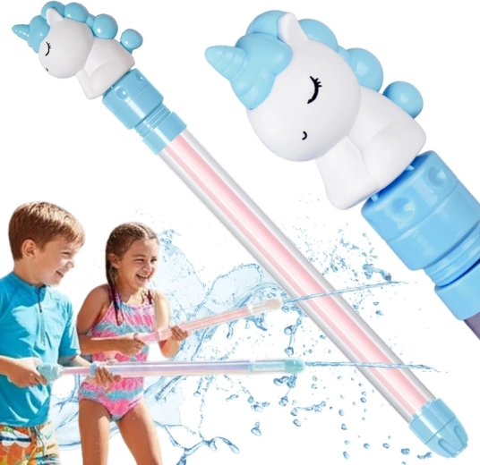 Wasserpistole mit Einhorn 48 cm – Spritzpumpe für Kinder