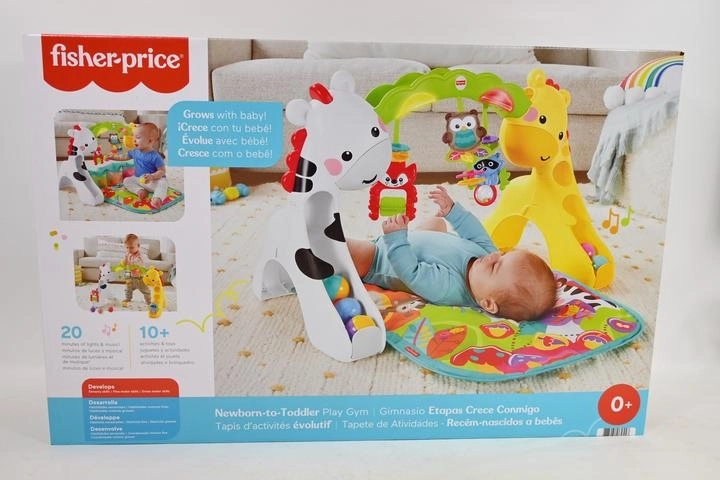 Kinder-Spieldecke 3-in-1 mit Spielbogen „Giraffe“
