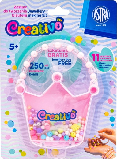 Astra Perlen-Set Krone