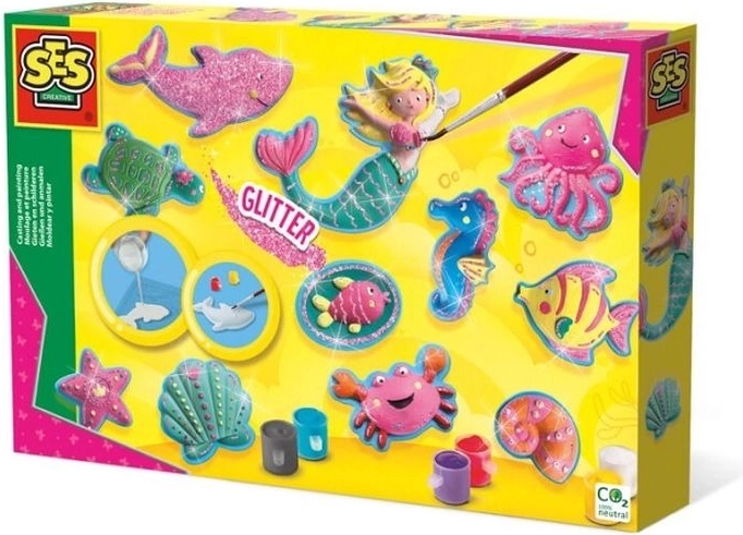 SES Creative Gipsabdrücke – Meeresfiguren