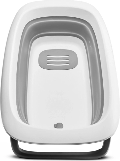 Klappbare Wanne mit Silikonboden – Platzersparnis