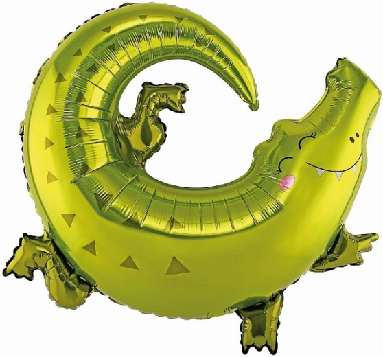 Folienballon Krokodil