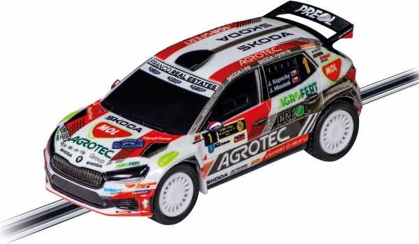 Slotcar Škoda Fabia RS Rally2 Kopecký 1:43