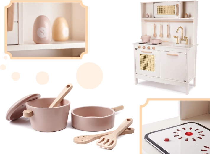 Realistisches Kochen mit Licht und Sound