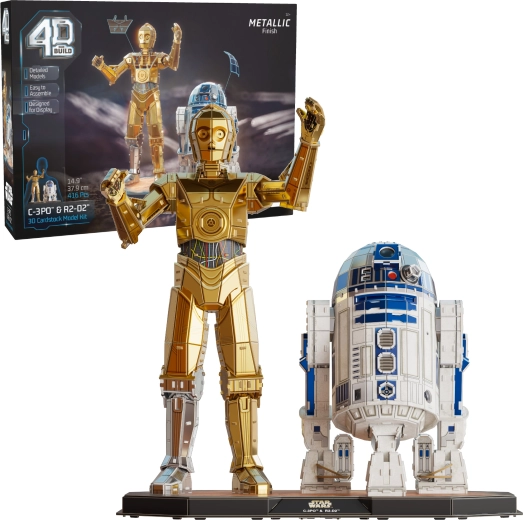 4D Build Star Wars C-3PO und R2-D2 3D-Puzzlemodell
