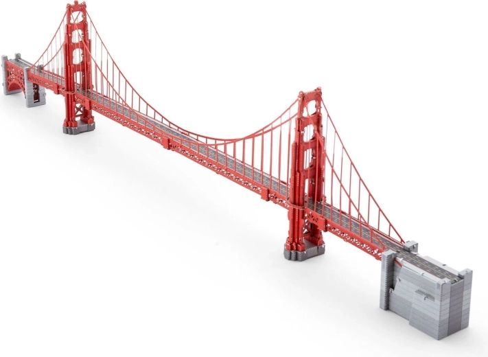 Metall-3D-Puzzle METAL EARTH Premium – Golden Gate Bridge