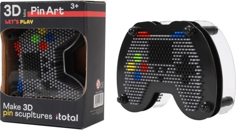 Tafel mit Stiften Pin Art Let's Play