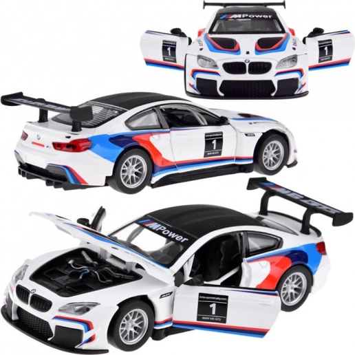 Metallmodell BMW M6 GT3 1:32 mit Licht und Sound